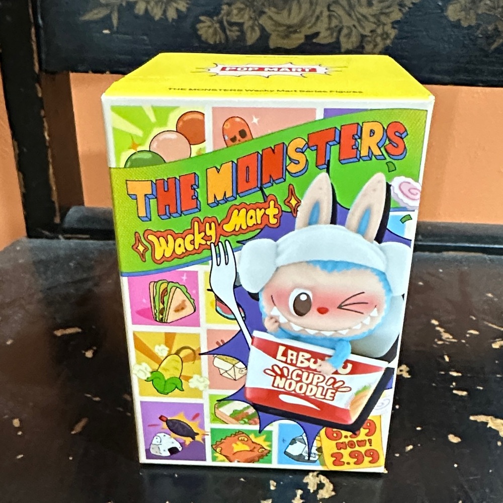 Labubu Pop Mart Wacky Mart Blue Toy Blind Box!! The Monsters!!!